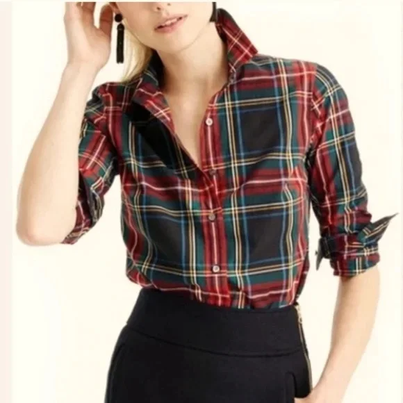 Perfect shirt in Stewart plaid - Picture 1 of 9